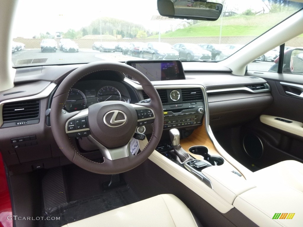 2017 RX 350 AWD - Matador Red Mica / Parchment photo #9