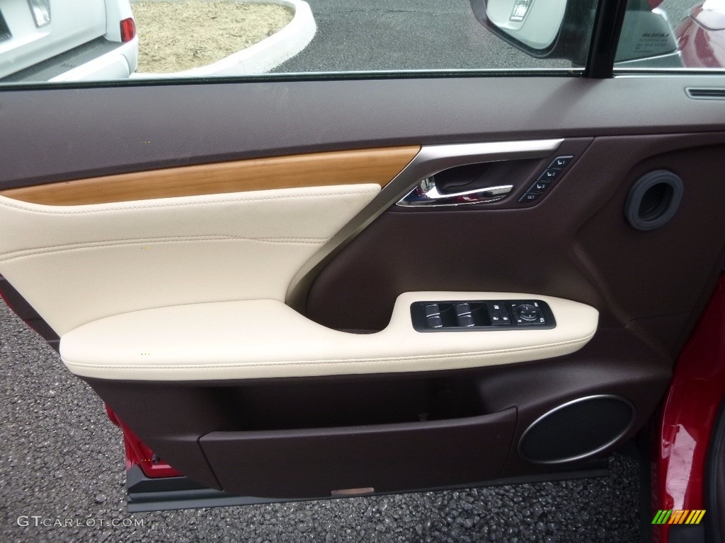 2017 RX 350 AWD - Matador Red Mica / Parchment photo #10