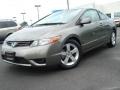 2008 Galaxy Gray Metallic Honda Civic EX Coupe  photo #1