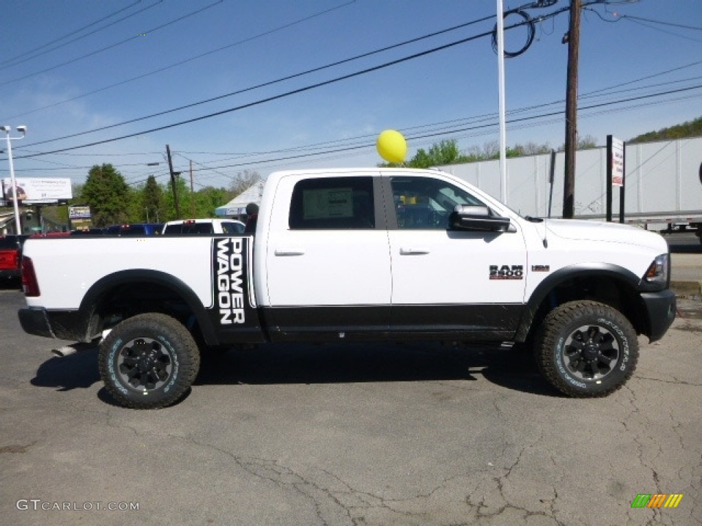 Bright White 2017 Ram 2500 Power Wagon Crew Cab 4x4 Exterior Photo #120161921
