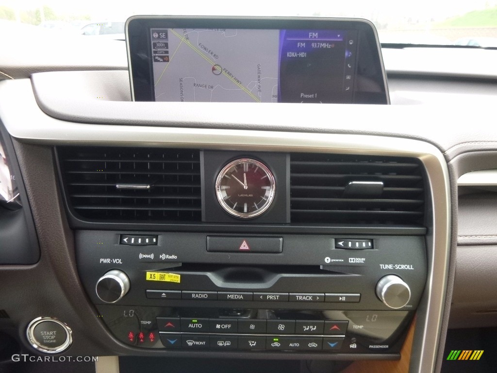 2017 RX 350 AWD - Matador Red Mica / Parchment photo #14