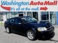 2008 Brilliant Black Crystal Pearl Dodge Avenger SXT #120155258