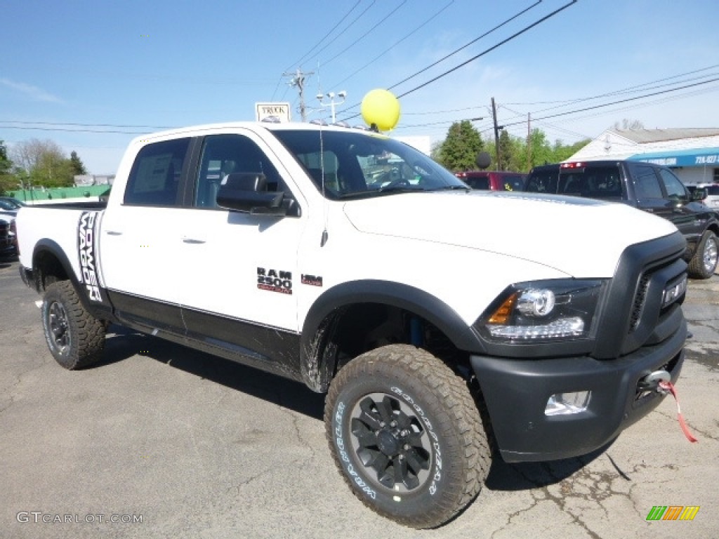 Bright White 2017 Ram 2500 Power Wagon Crew Cab 4x4 Exterior Photo #120162044