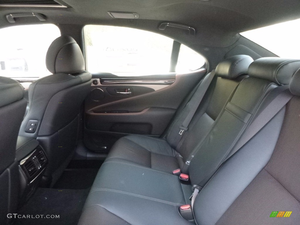 2017 LS 460 AWD - Caviar / Black photo #8