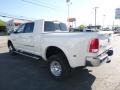 Pearl White - 3500 Laramie Mega Cab 4x4 Dual Rear Wheel Photo No. 3