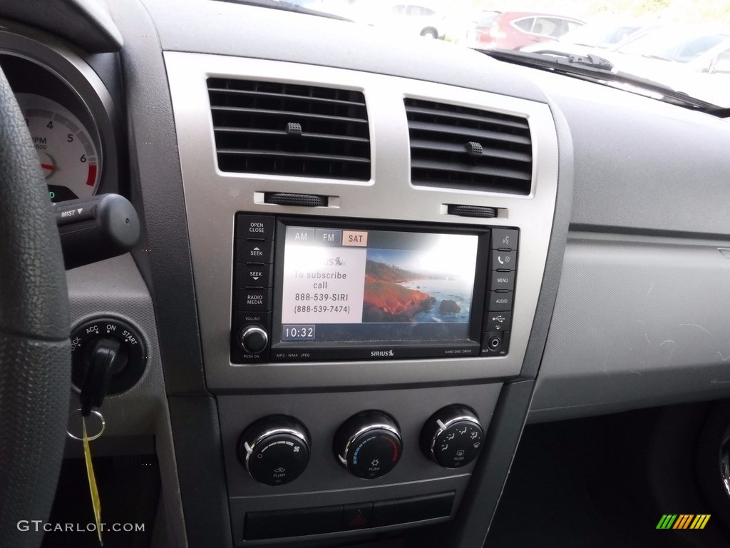 2008 Avenger SXT - Brilliant Black Crystal Pearl / Dark Slate Gray/Light Slate Gray photo #16