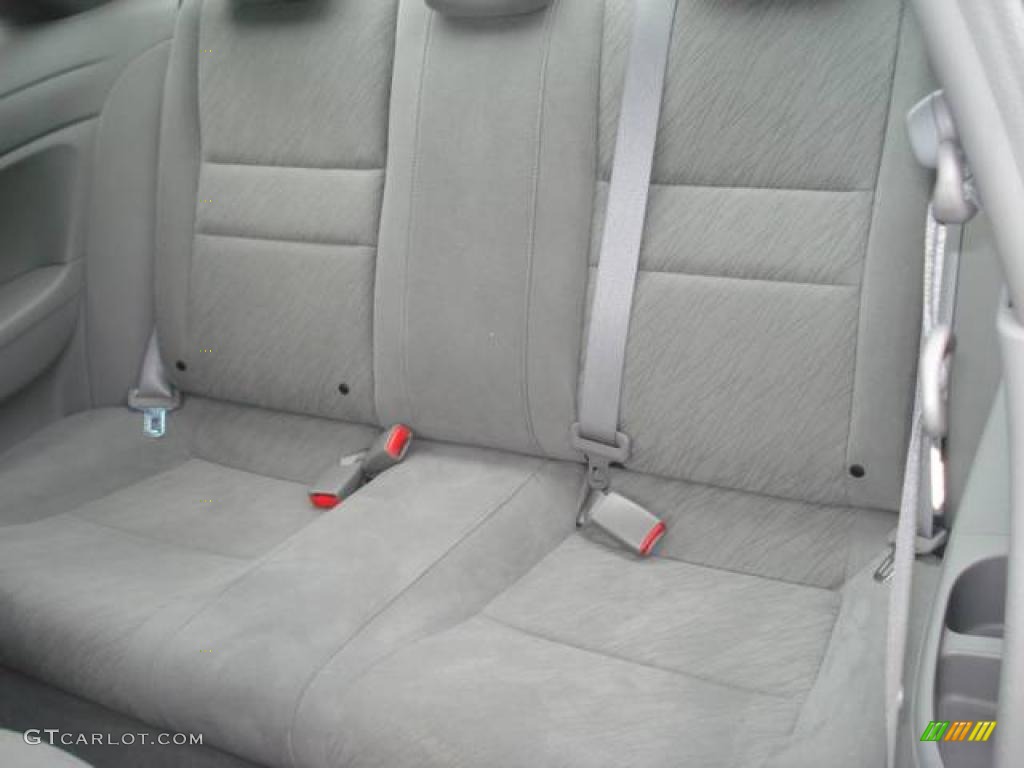 2008 Civic EX Coupe - Galaxy Gray Metallic / Gray photo #11
