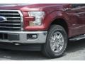 2017 Ruby Red Ford F150 XLT SuperCrew 4x4  photo #2