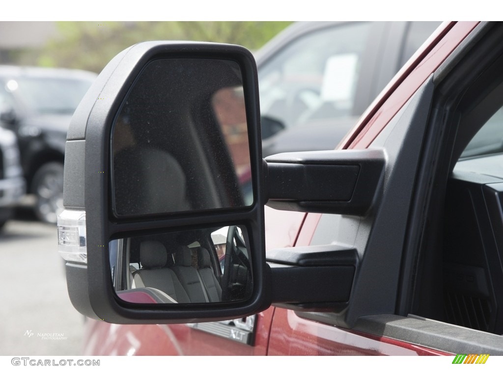 2017 F150 XLT SuperCrew 4x4 - Ruby Red / Earth Gray photo #7