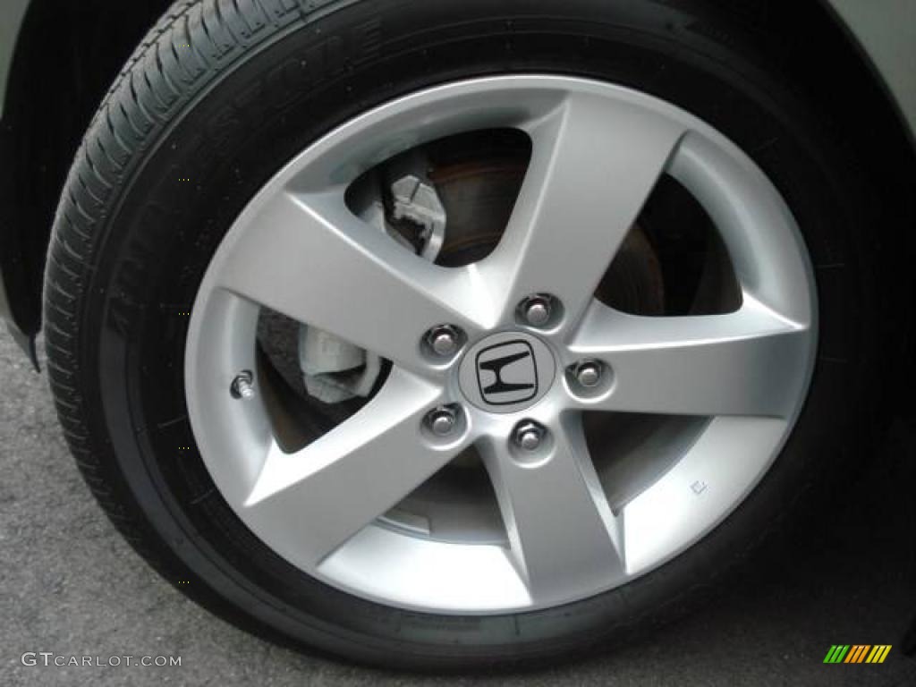 2008 Civic EX Coupe - Galaxy Gray Metallic / Gray photo #20