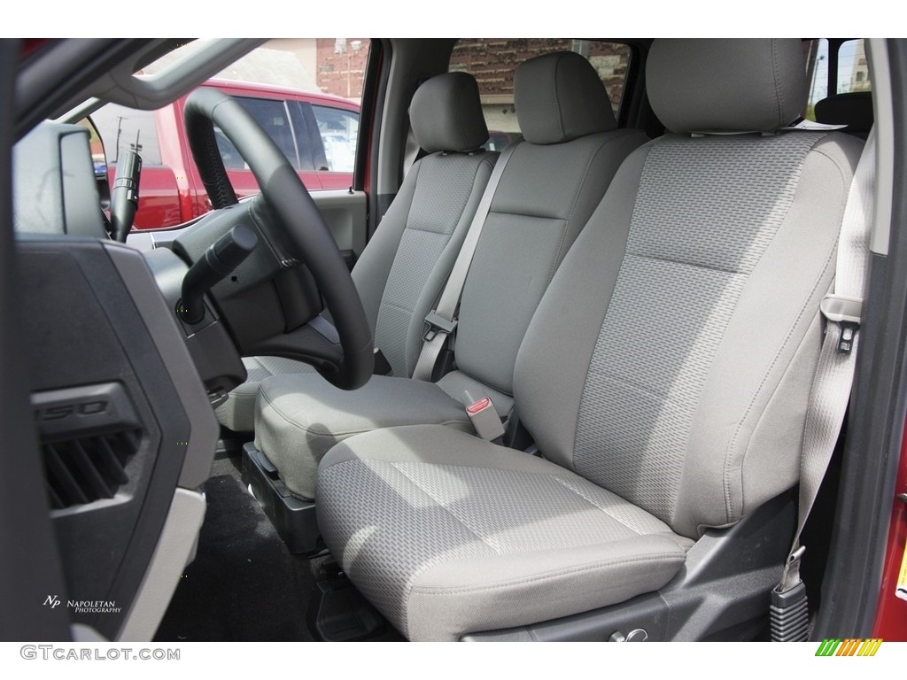 2017 F150 XLT SuperCrew 4x4 - Ruby Red / Earth Gray photo #10