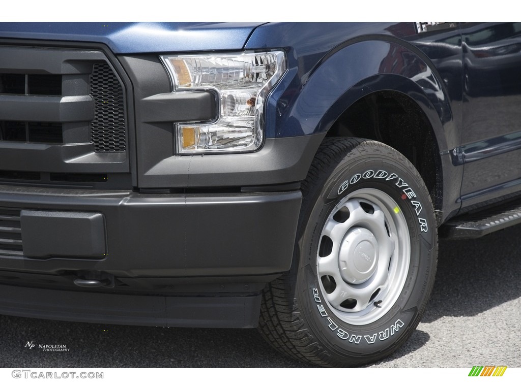 2017 F150 XL SuperCab 4x4 - Blue Jeans / Earth Gray photo #2