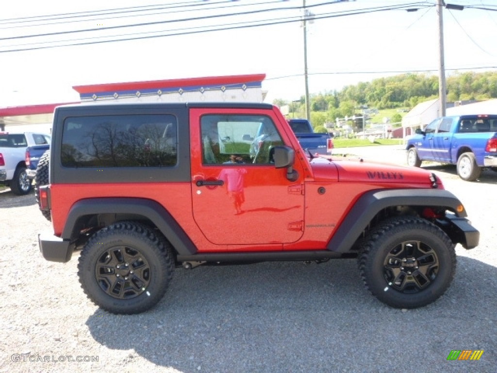 2017 Wrangler Sport 4x4 - Firecracker Red / Black photo #6