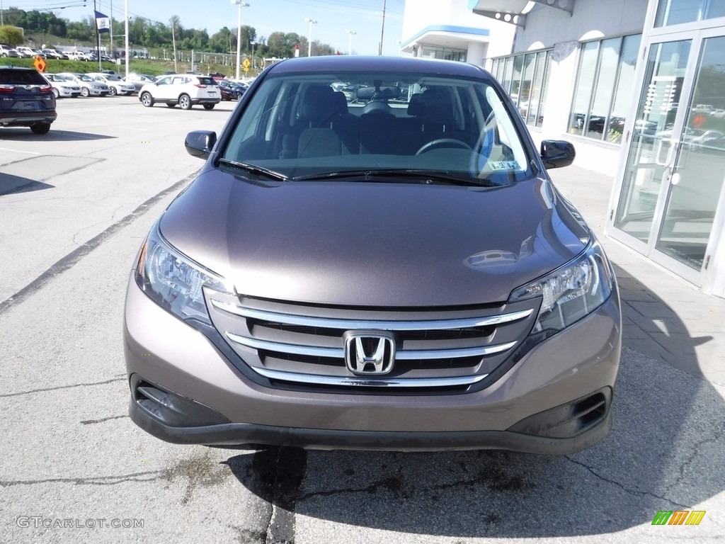 2014 CR-V LX AWD - Urban Titanium Metallic / Black photo #4