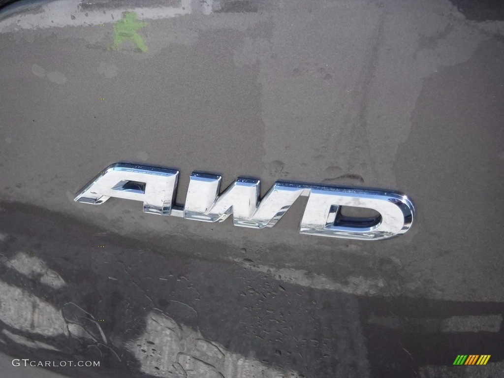 2014 CR-V LX AWD - Urban Titanium Metallic / Black photo #9
