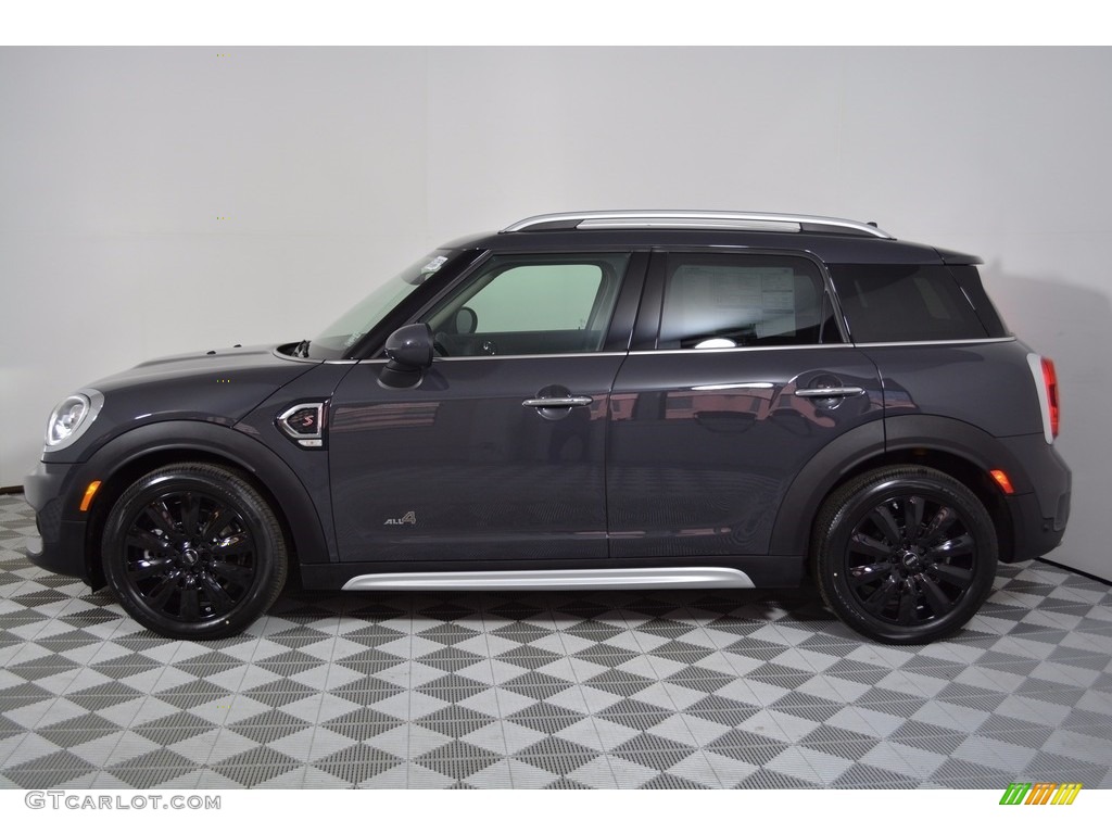 2017 Countryman Cooper S ALL4 - Thunder Grey Metallic / Carbon Black photo #3