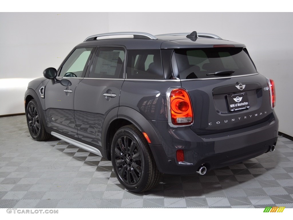 2017 Countryman Cooper S ALL4 - Thunder Grey Metallic / Carbon Black photo #4