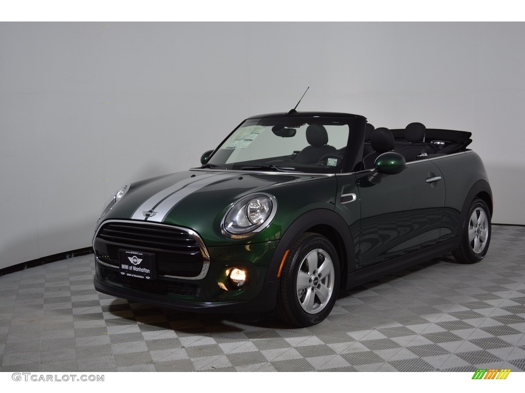 2017 Convertible Cooper - British Racing Green II Metallic / Carbon Black photo #2
