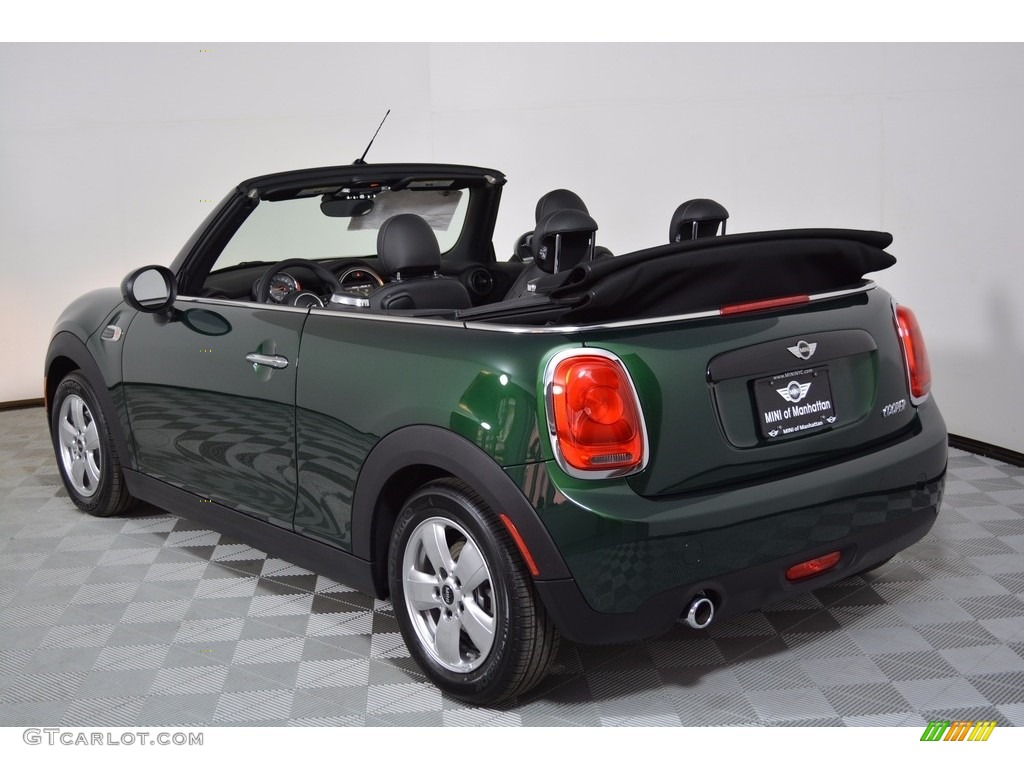 2017 Convertible Cooper - British Racing Green II Metallic / Carbon Black photo #5