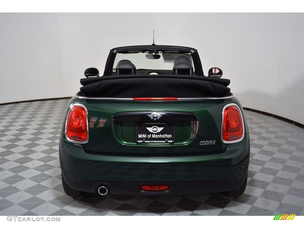 2017 Convertible Cooper - British Racing Green II Metallic / Carbon Black photo #6