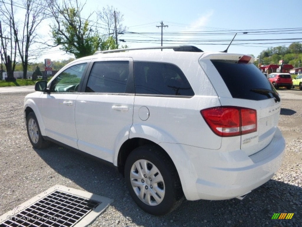 2017 Journey SE AWD - Vice White / Black photo #3