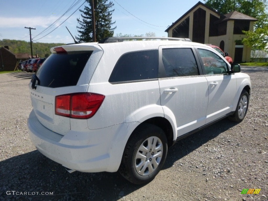 2017 Journey SE AWD - Vice White / Black photo #5