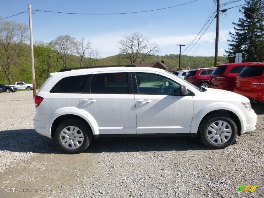 2017 Journey SE AWD - Vice White / Black photo #6