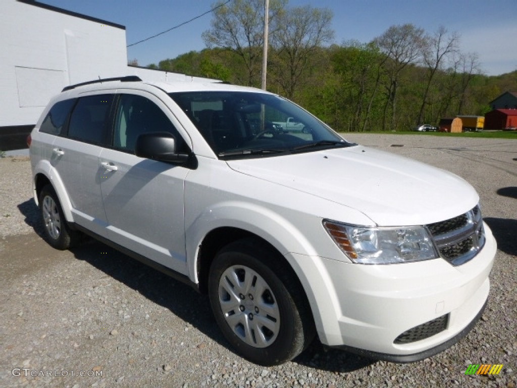 2017 Journey SE AWD - Vice White / Black photo #11