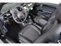 Carbon Black 2017 Mini Convertible Cooper Interior Color