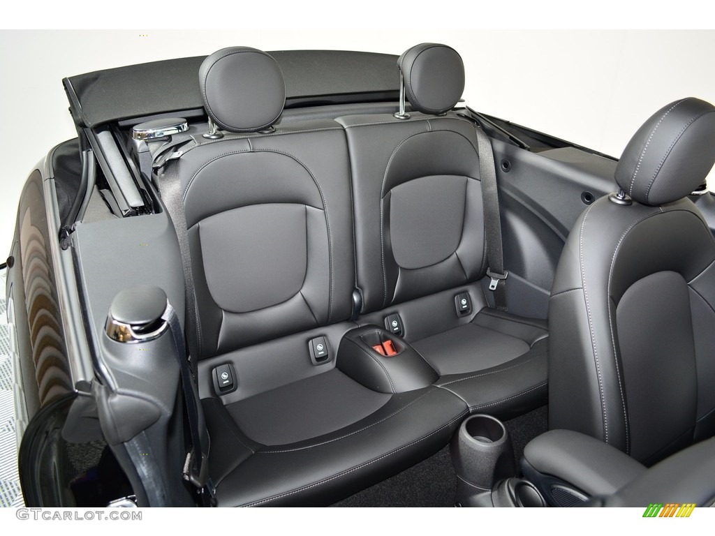 2017 Mini Convertible Cooper Rear Seat Photo #120166205