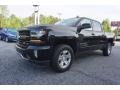 2017 Black Chevrolet Silverado 1500 LT Crew Cab 4x4  photo #3