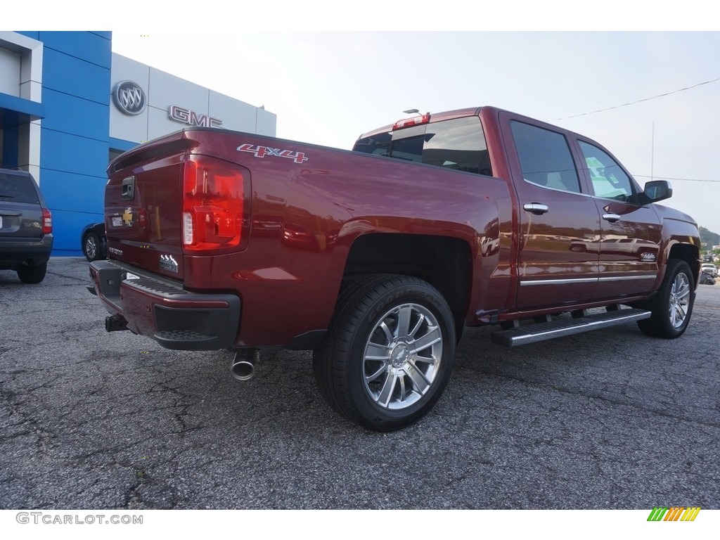2017 Silverado 1500 High Country Crew Cab 4x4 - Siren Red Tintcoat / High Country Saddle photo #7