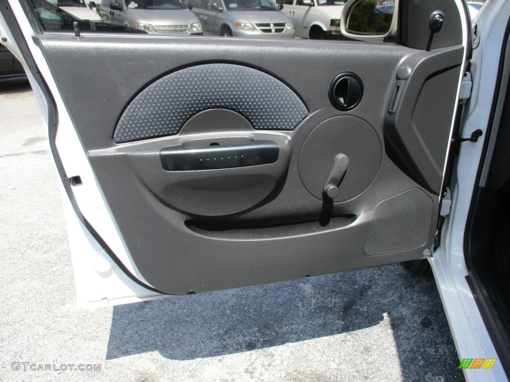 2006 Aveo LS Hatchback - Summit White / Charcoal photo #6