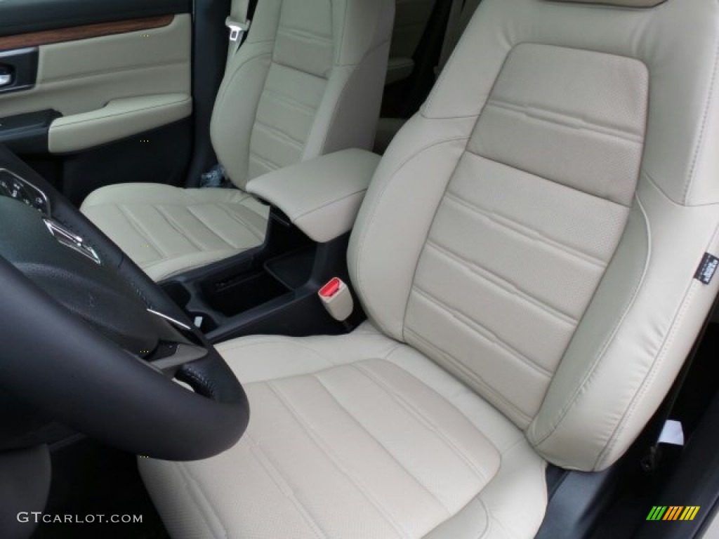 2017 CR-V EX-L AWD - Sandstorm Metallic / Ivory photo #10