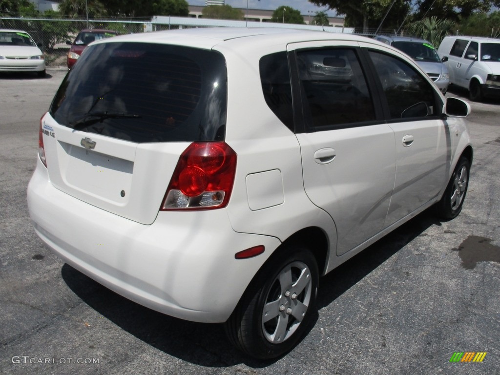 2006 Aveo LS Hatchback - Summit White / Charcoal photo #15