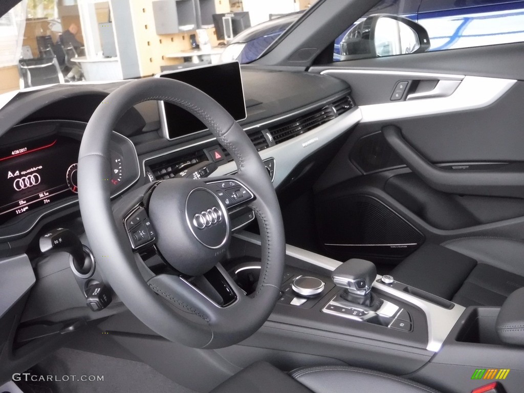 2017 A4 2.0T Premium Plus quattro - Moonlight Blue Metallic / Black photo #20