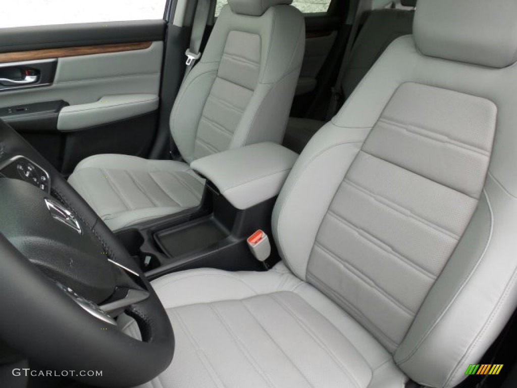2017 CR-V EX-L AWD - Obsidian Blue Pearl / Gray photo #10