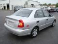 2002 Silver Mist Hyundai Accent GL Sedan  photo #6