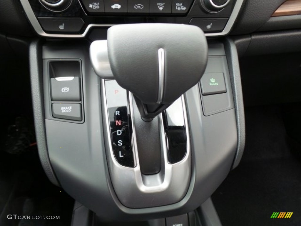 2017 CR-V EX-L AWD - Obsidian Blue Pearl / Gray photo #32