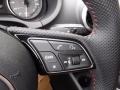 Magma Red/Anthracite Stitching Controls Photo for 2017 Audi S3 #120169874