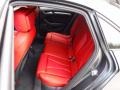 Magma Red/Anthracite Stitching Rear Seat Photo for 2017 Audi S3 #120169982