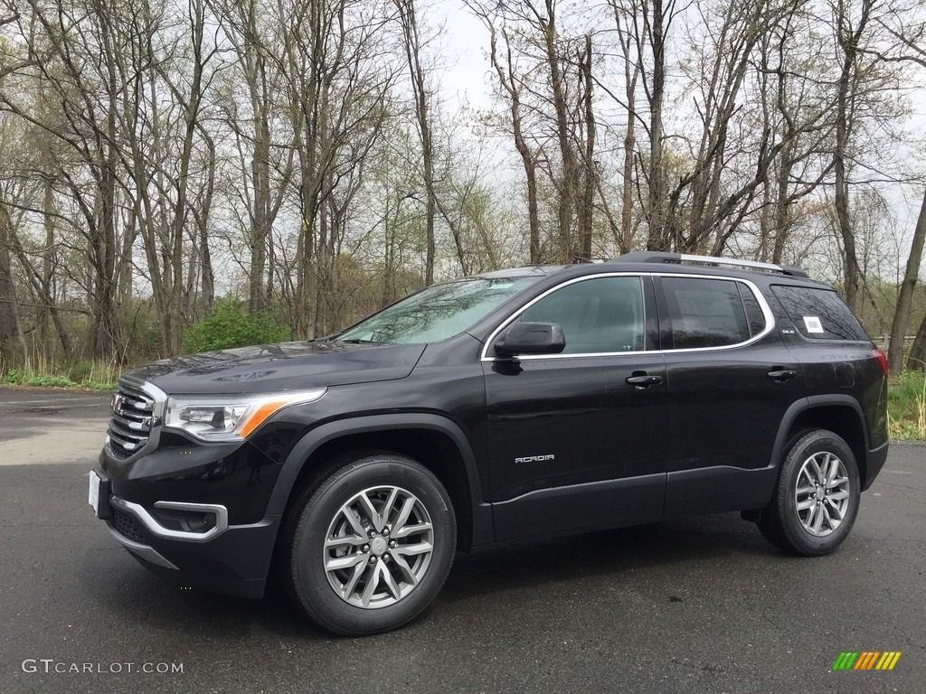 Ebony Twilight Metallic 2017 GMC Acadia SLE AWD Exterior Photo #120170339