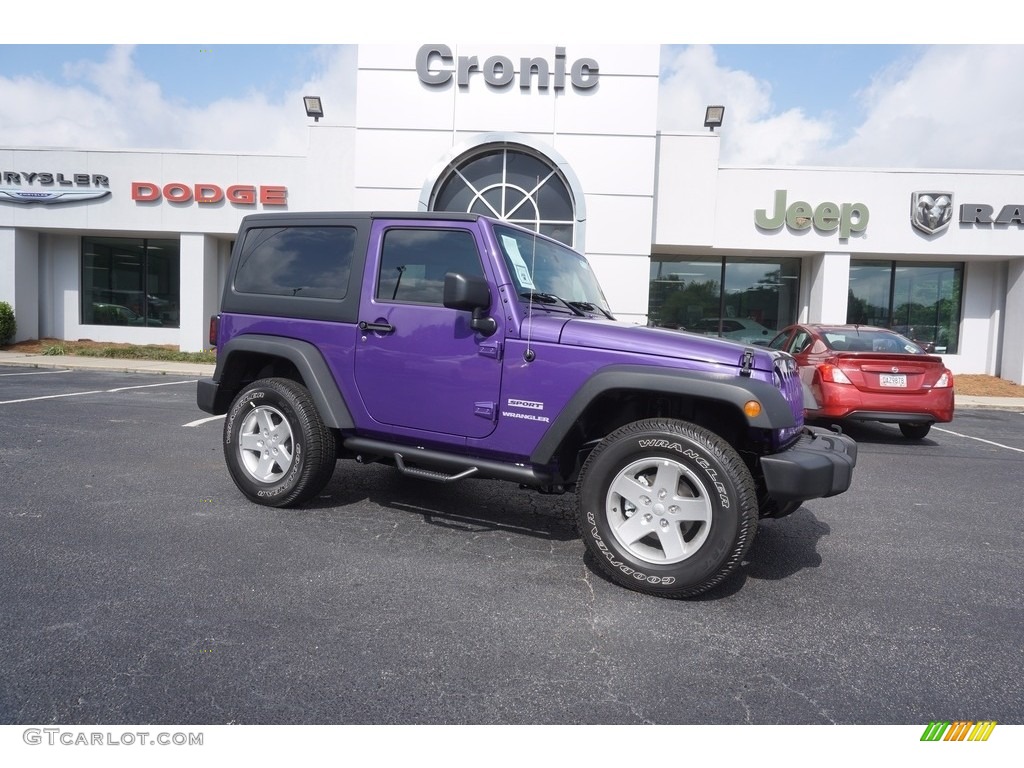 Xtreme Purple Pearl Jeep Wrangler