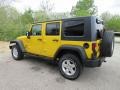 2008 Detonator Yellow Jeep Wrangler Unlimited X 4x4  photo #5