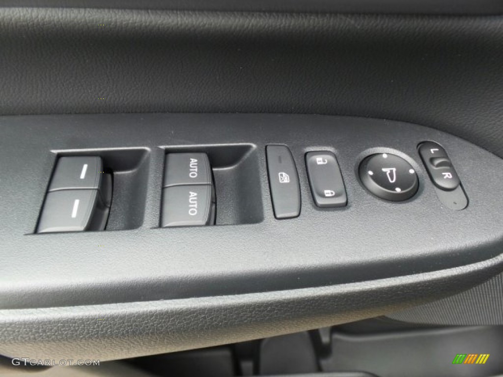 2017 CR-V EX-L AWD - Dark Olive Metallic / Black photo #14