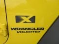 2008 Detonator Yellow Jeep Wrangler Unlimited X 4x4  photo #11