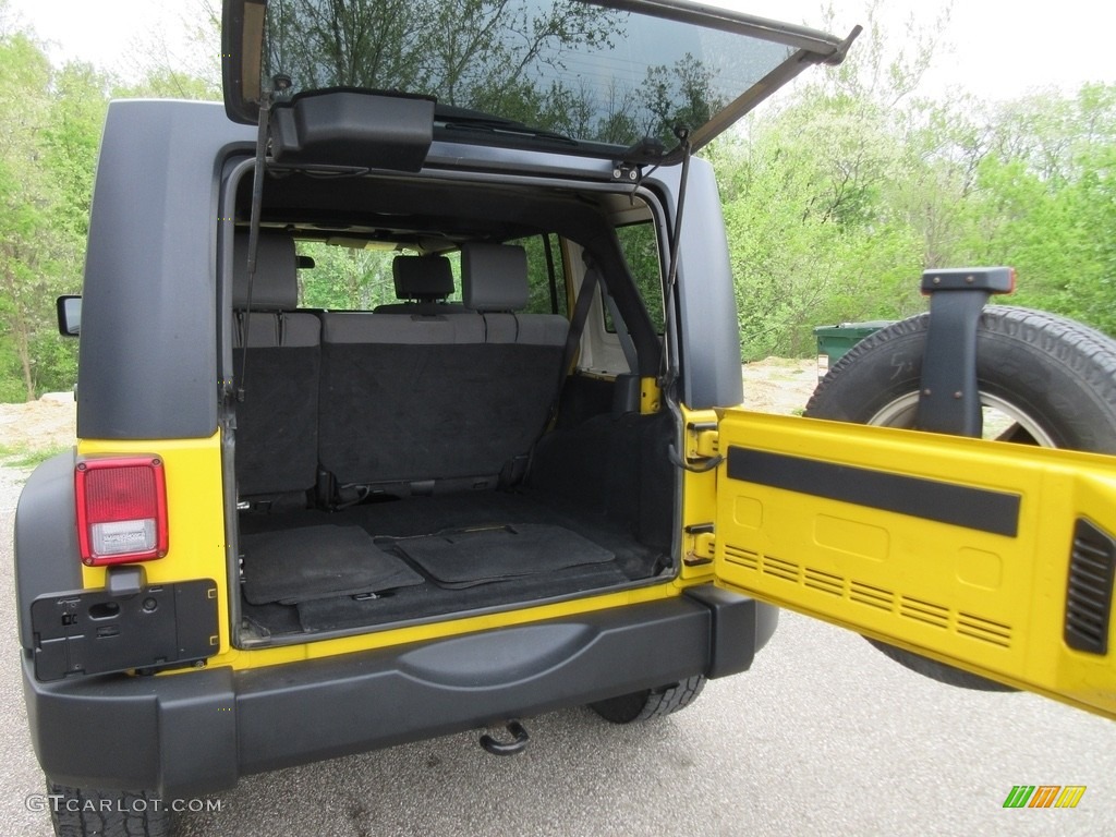 2008 Wrangler Unlimited X 4x4 - Detonator Yellow / Dark Slate Gray/Med Slate Gray photo #12