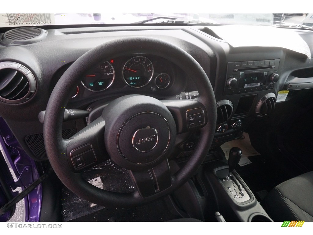2017 Wrangler Sport 4x4 - Xtreme Purple Pearl / Black photo #12