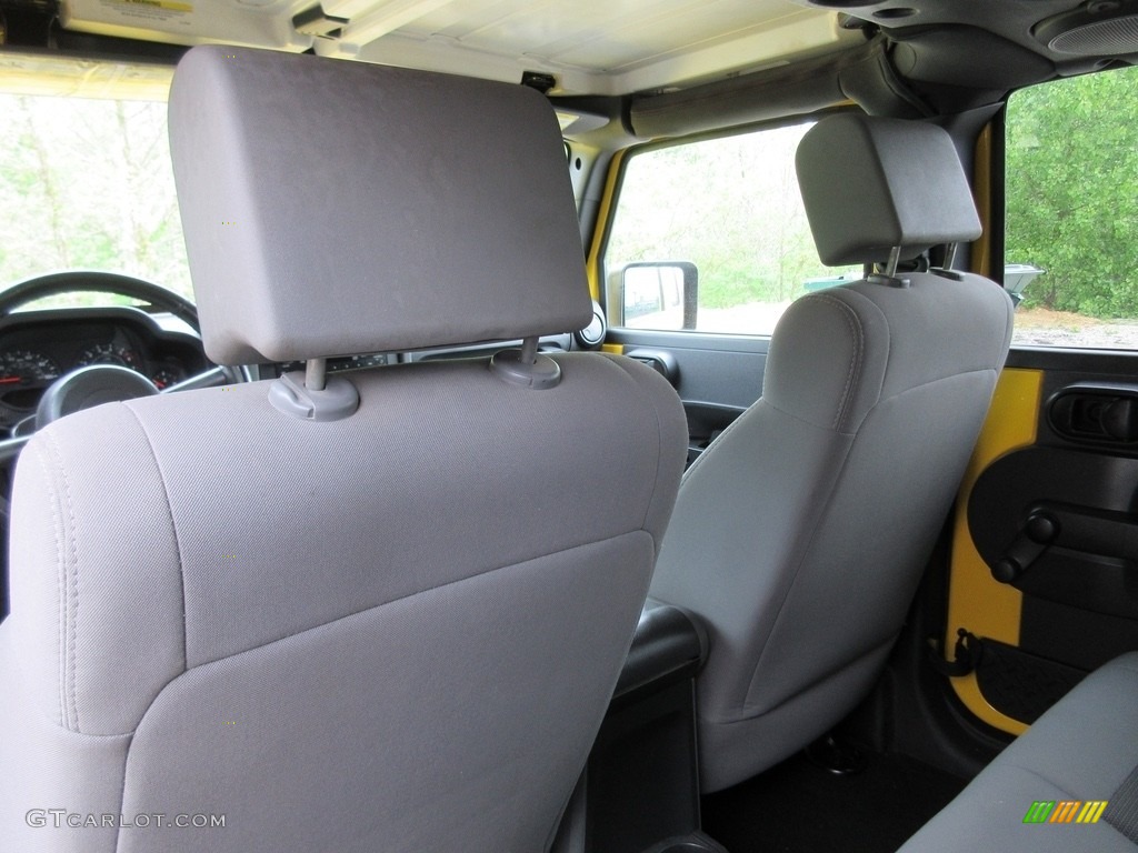 2008 Wrangler Unlimited X 4x4 - Detonator Yellow / Dark Slate Gray/Med Slate Gray photo #20