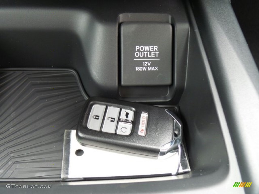 2017 CR-V EX-L AWD - Dark Olive Metallic / Black photo #35